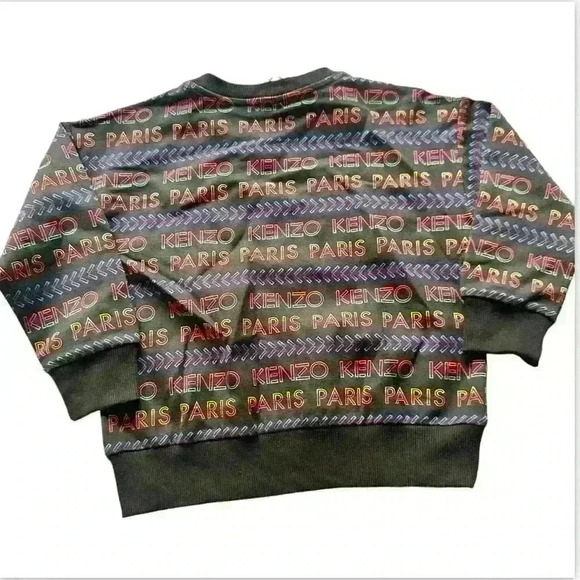 Kids Kenzo sweater multicolor / black size 6/116 - Picture 5 of 7